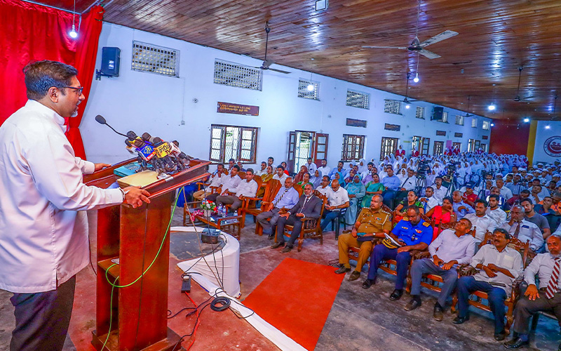 President fulfils pledge to construct auditorium at Malwana Al Mubarak Central College - PMD | PMD