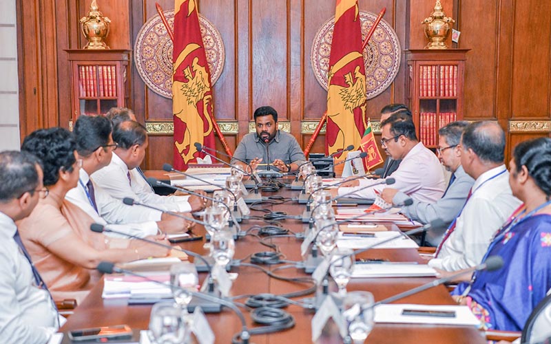 President Discusses Enhancing Revenue and Efficiency with Sri Lanka Customs and Inland Revenue Officials -BusinessNews.LK