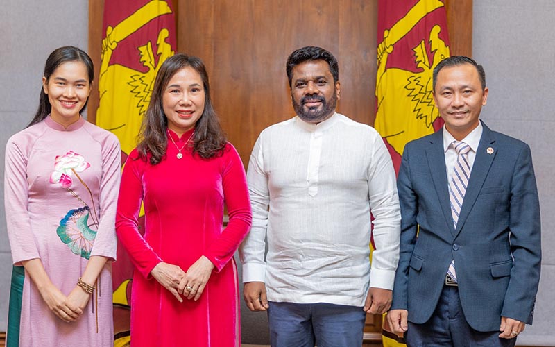 Vietnamese Ambassador Trinh Thi Tam meet President Anura Kumara Dissanayake - BusinessNews.LK